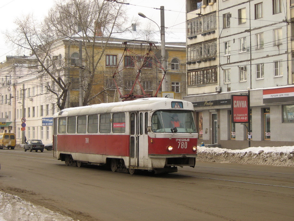 Самара, Tatra T3SU (двухдверная) № 780