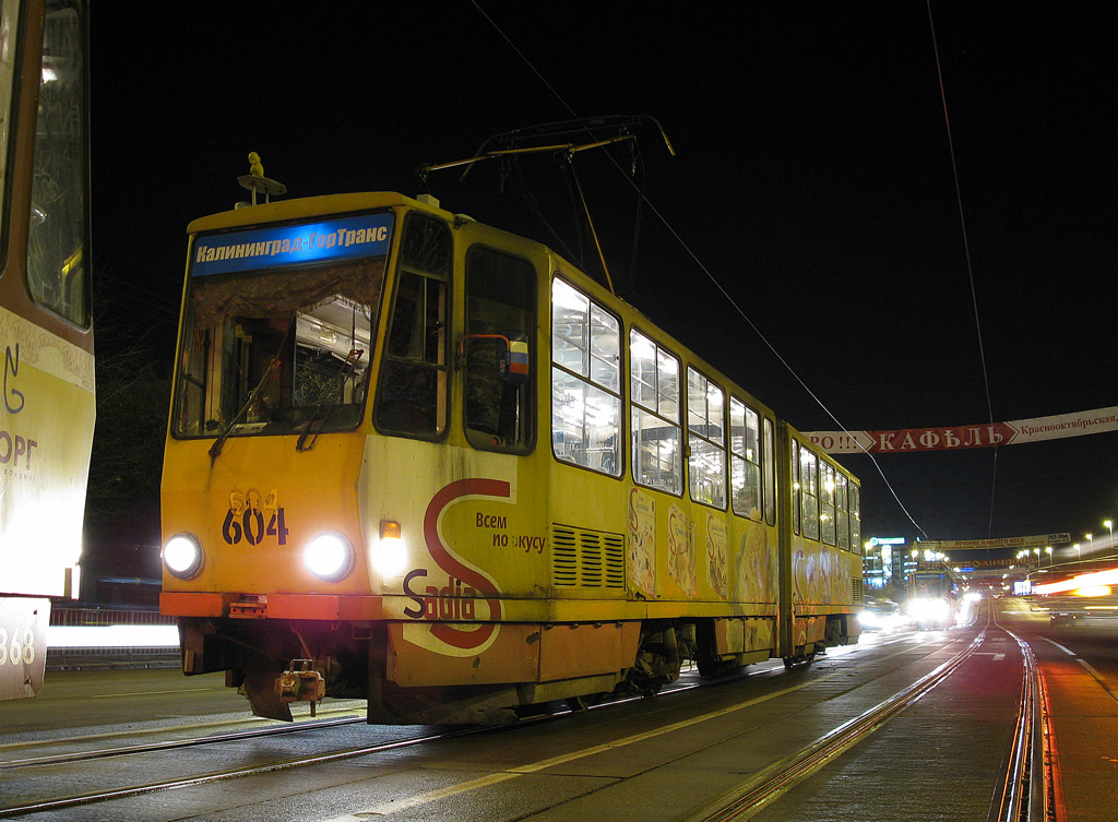 Калининград, Tatra KT4D № 604