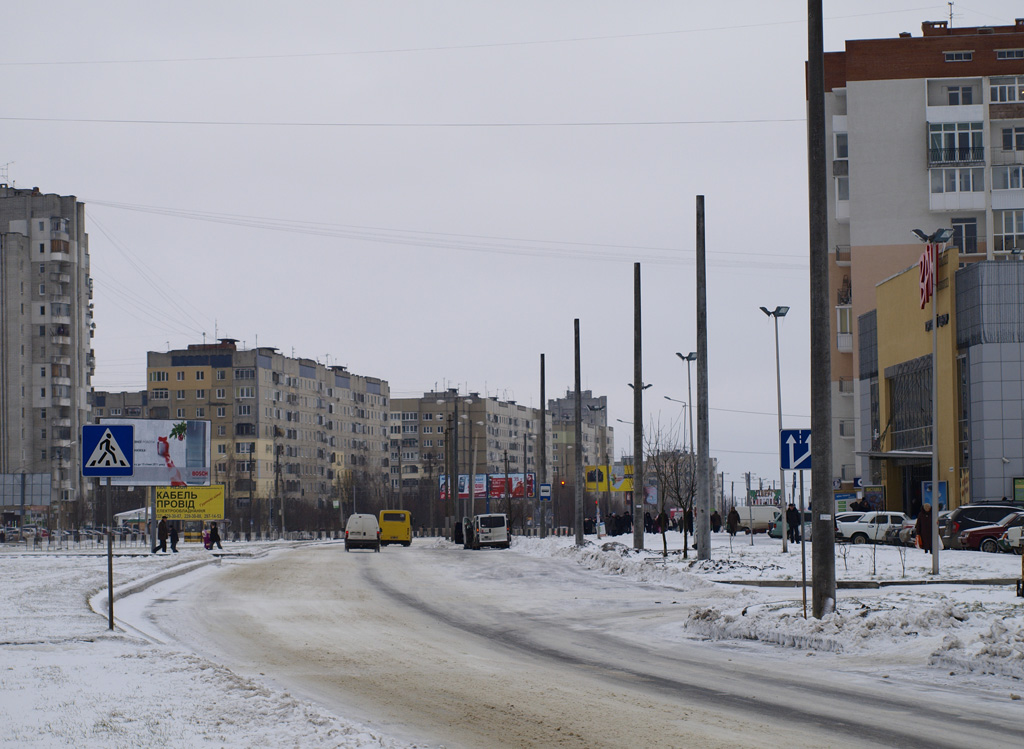 Lemberg — Building of trolleybus lines