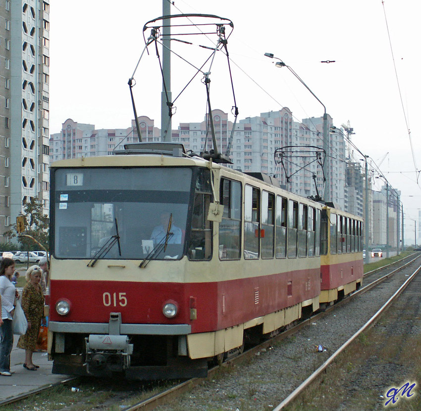 Kyiv, Tatra T6B5SU № 015