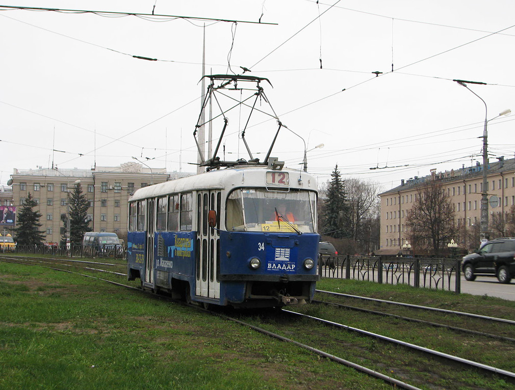 Тула, Tatra T3SU № 34