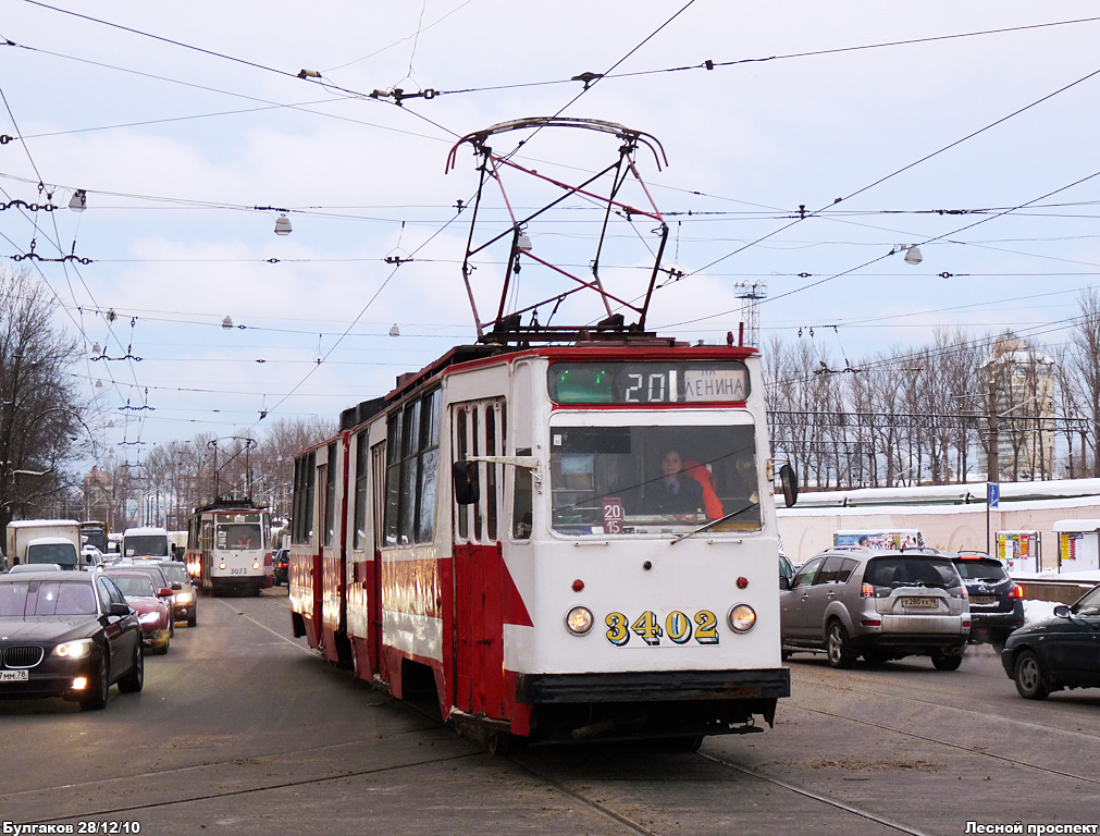 Санкт-Петербург, ЛВС-86К № 3402