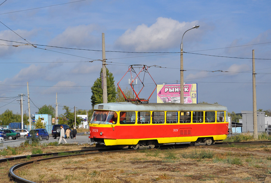 Volgograda, Tatra T3SU (2-door) № 3029