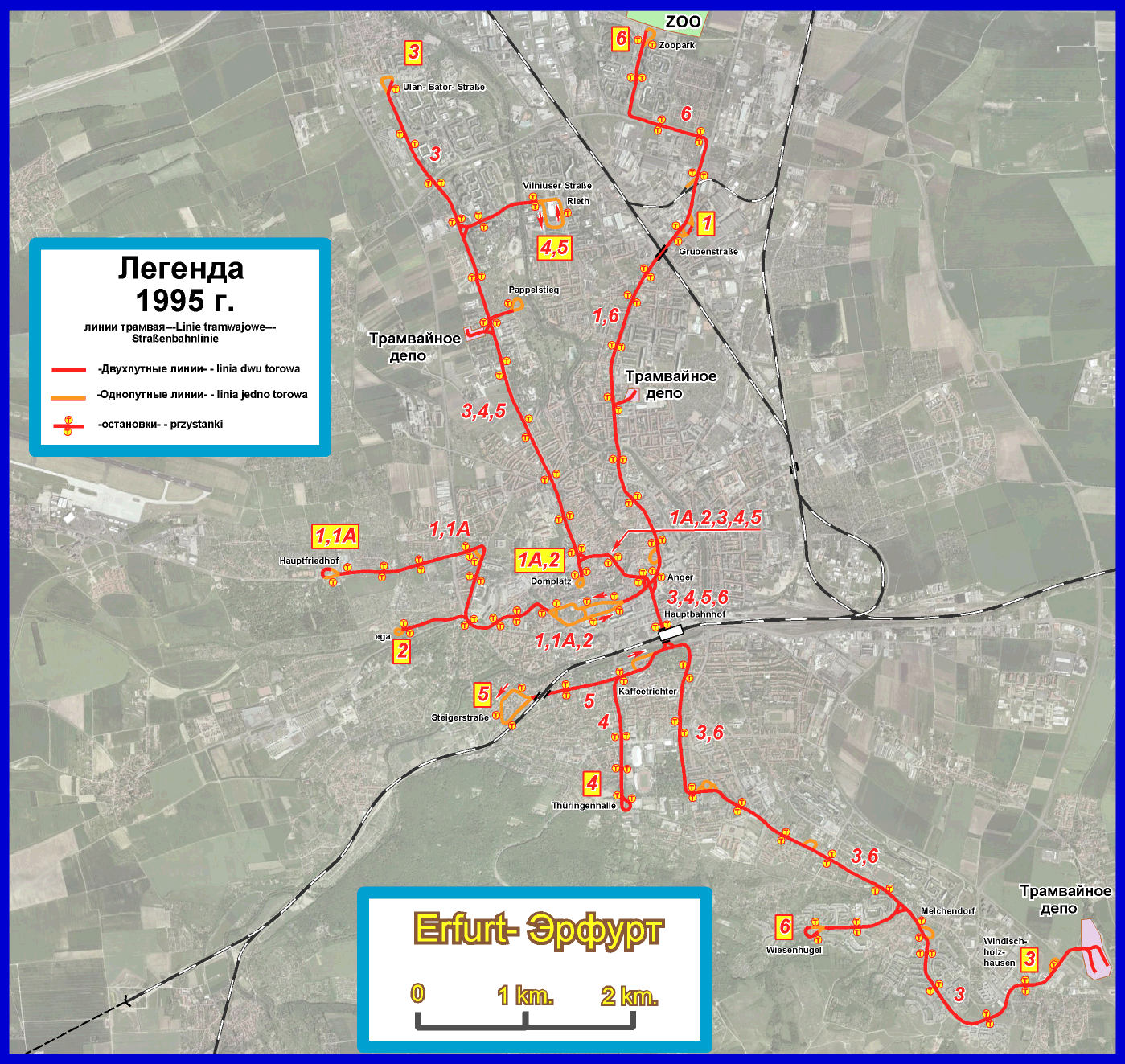Erfurt — Maps