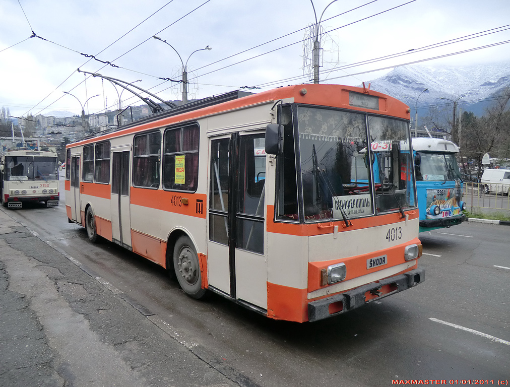 Crimean trolleybus, Škoda 14Tr11/6 № 4013