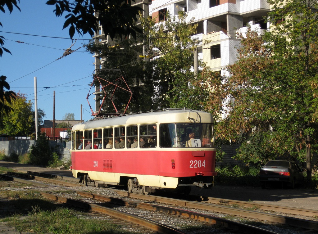 Ижевск, Tatra T3SU (двухдверная) № 2284