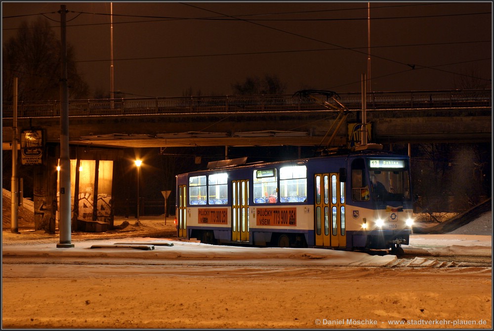 Острава, Tatra T6A5 № 1103