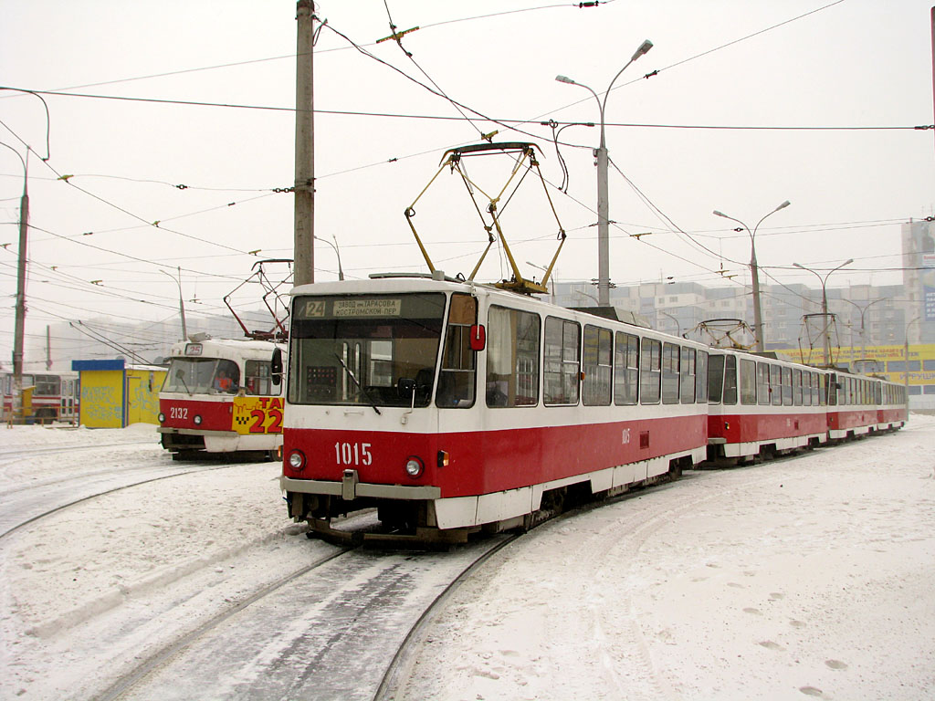 Самара, Tatra T6B5SU № 1015; Самара — Конечные станции и кольца (трамвай)