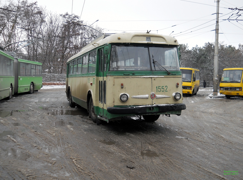 Крымский троллейбус, Škoda 9Tr21 № 1552