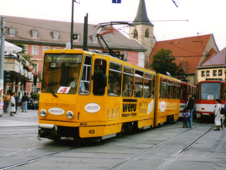 Erfurt, Tatra KT4D № 428