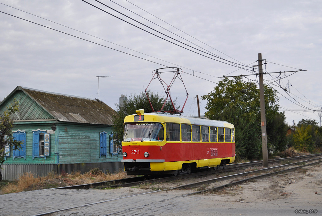 Волгоград, Tatra T3SU № 2711