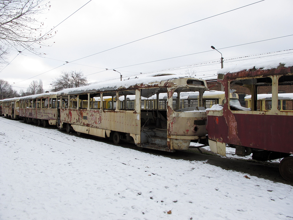 Odessa, Tatra T3SU (2-door) N°. 1042; Odessa — Tramway Depot #2