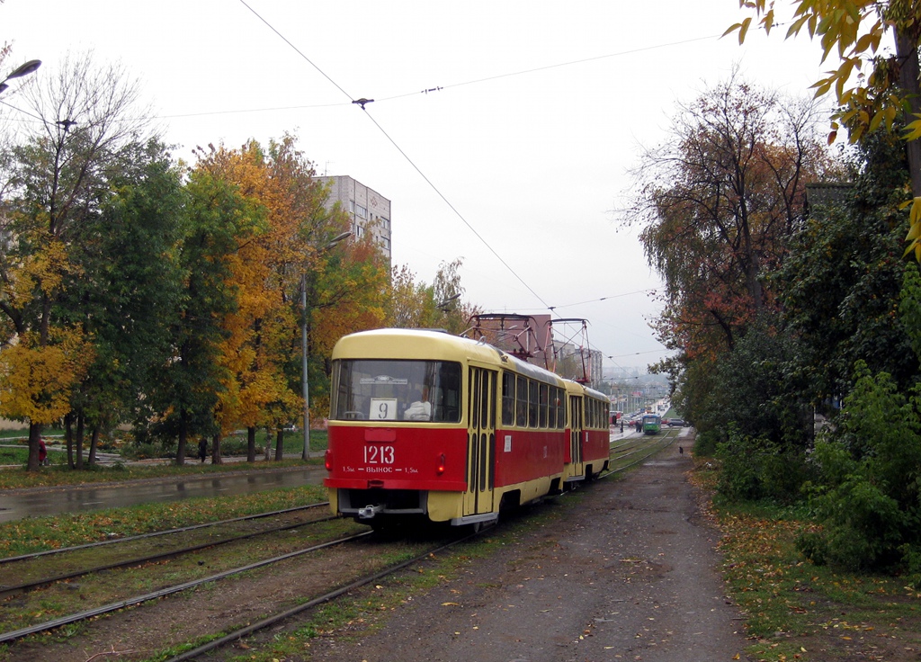 Іжевськ, Tatra T3SU (двухдверная) № 1213