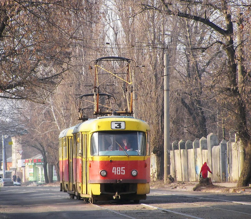 Kharkiv, Tatra T3SU # 485