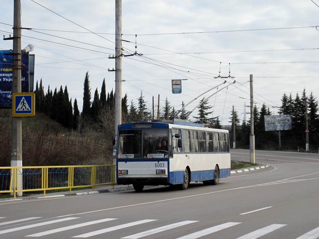 Кримський тролейбус, Škoda 14Tr02/6 № 6003