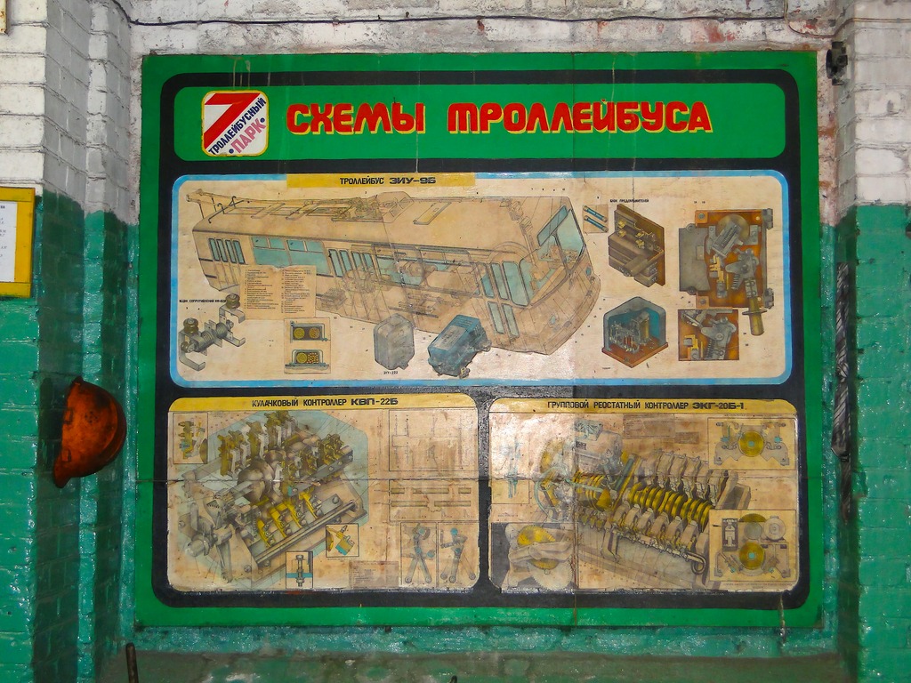 Moscova — Trolleybus depots: [7]