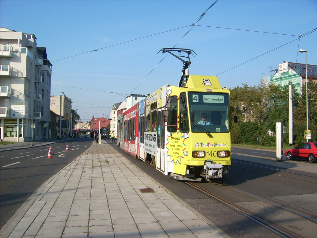 Cottbus, Tatra KTNF6 Nr. 140