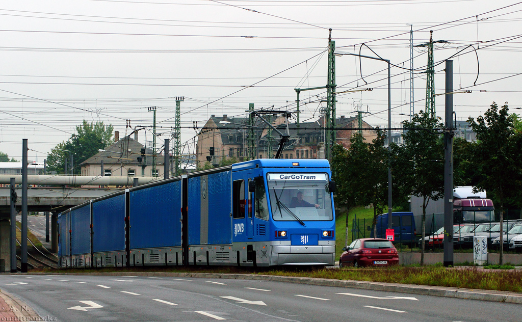 Dresden, Schalker Eisenhütte CarGoTram № 2005; Dresden — Freight tramway "CarGoTram" (2001 — 2020)