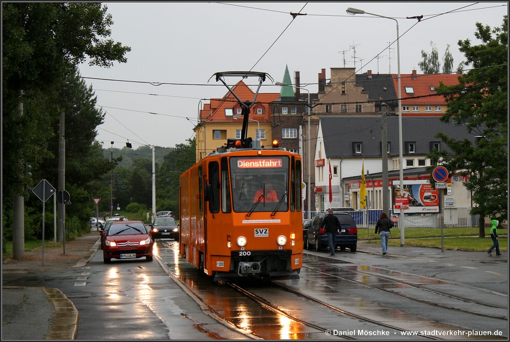 Цвиккау, Tatra KT4DMC № 200; Цвиккау — Юбилей: 115 лет трамваю в Цвиккау (06.06.2009)