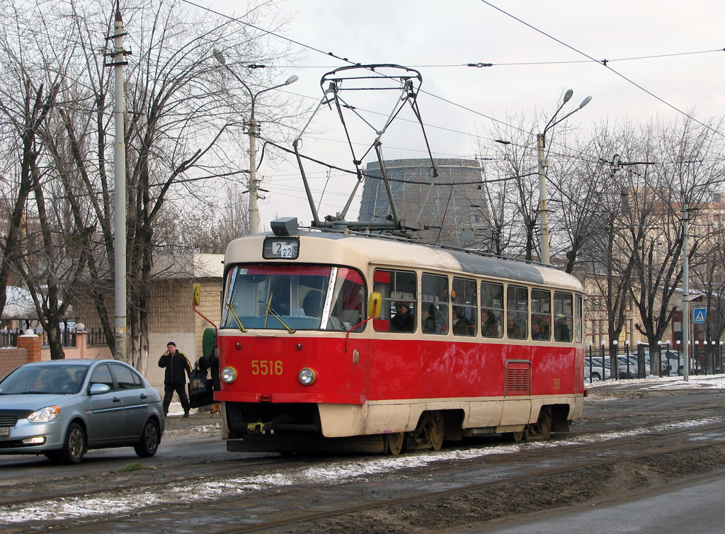 Kyiv, Tatra T3SU № 5516