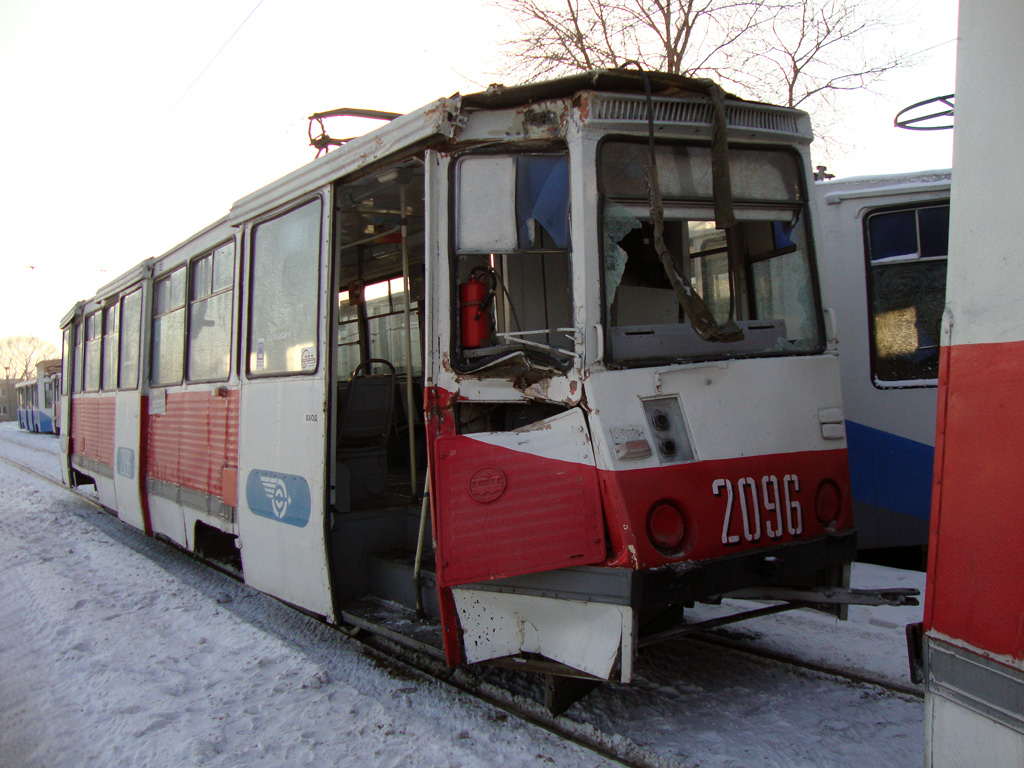 Челябинск, 71-605 (КТМ-5М3) № 2096; Челябинск — Происшествия