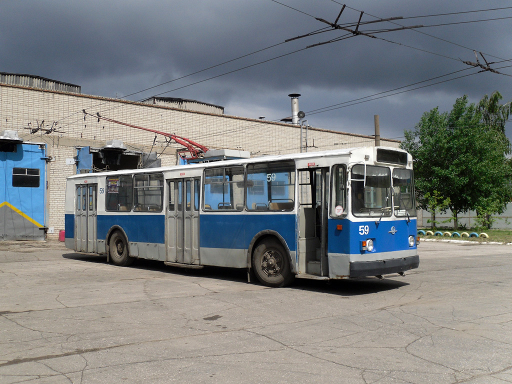 Ульяновск, ЗиУ-682В [В00] № 59; Ульяновск — Конкурс профессионального мастерства водителей троллейбуса 2010 г.
