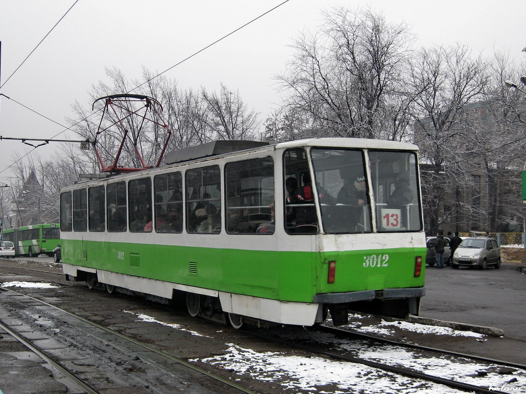 Ташкент, Tatra T6B5SU № 3012