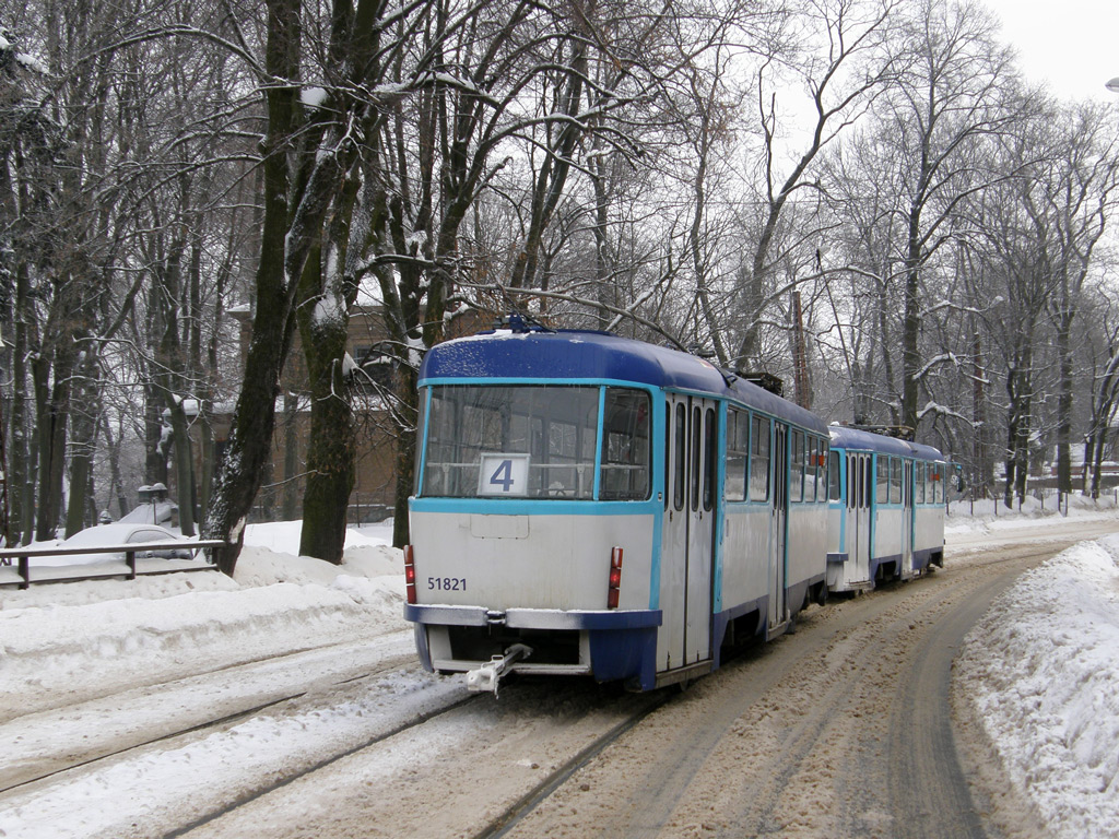 Рига, Tatra T3A № 51821