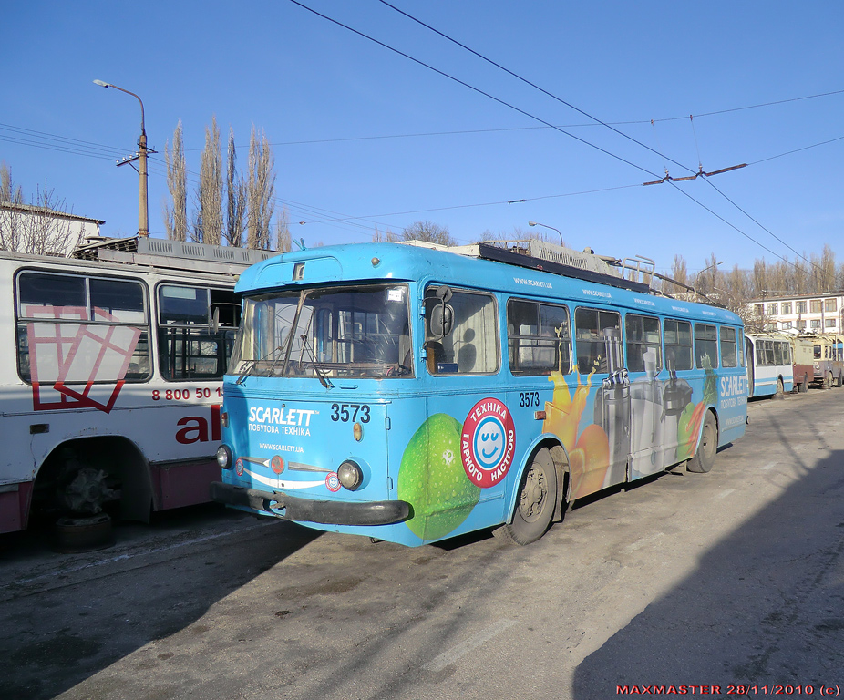 Крымский троллейбус, Škoda 9Tr21 № 3573