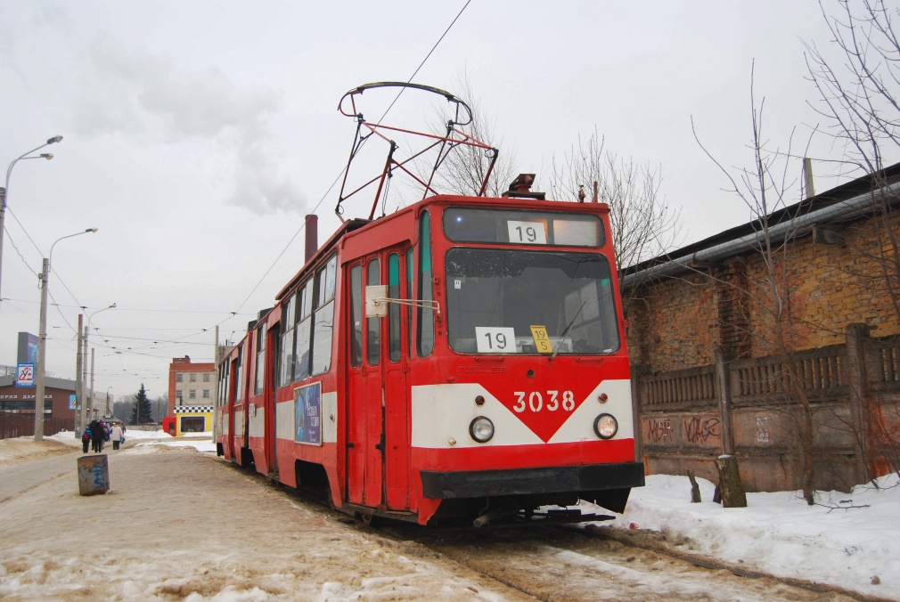 Санкт-Петербург, ЛВС-86К № 3038