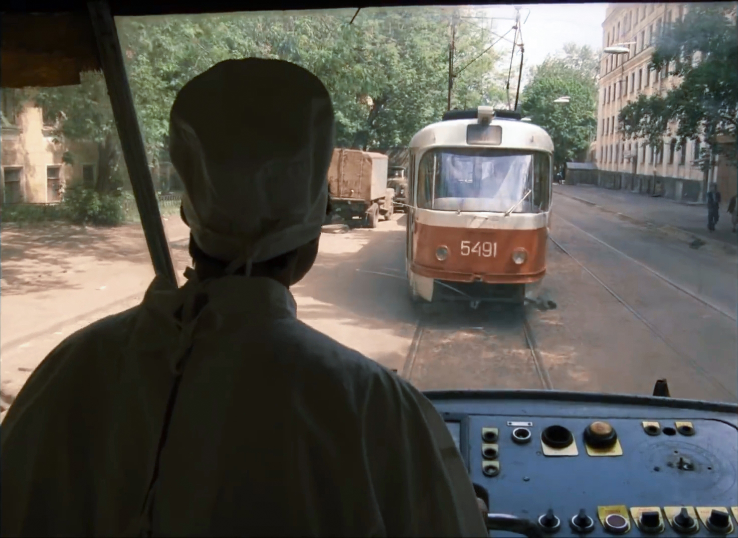 Moskva, Tatra T3SU № 5491; Moskva — Moscow tram in the movies