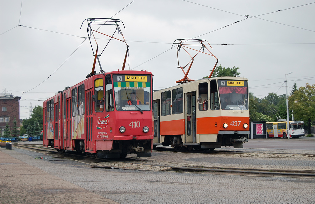 Kaliningrad, Tatra KT4SU Nr. 410; Kaliningrad, Tatra KT4SU Nr. 437