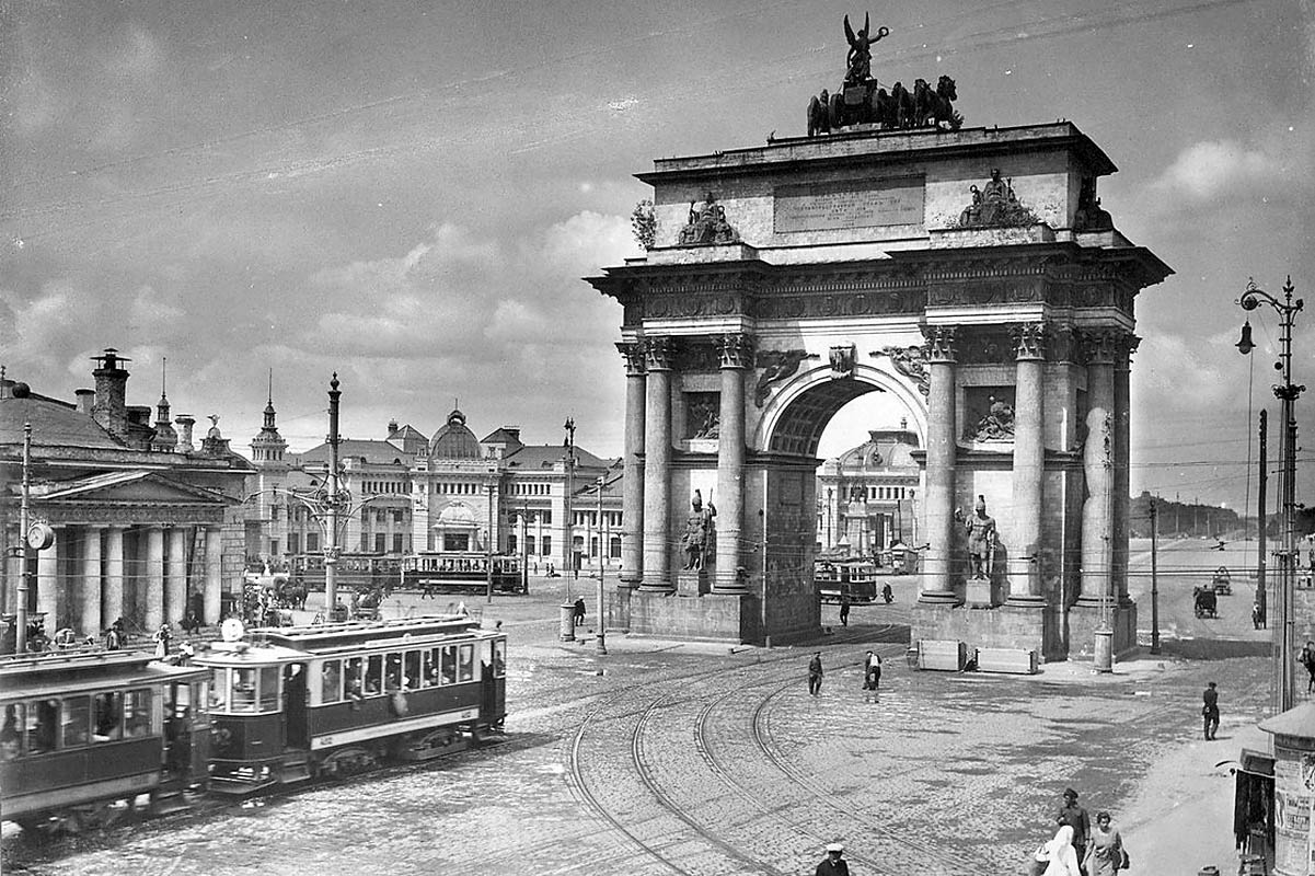 Moskva, F (Baltic) č. 452; Moskva — Historical photos — Tramway and Trolleybus (1921-1945)