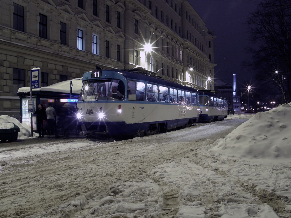 Рига, Tatra T3A № 51678