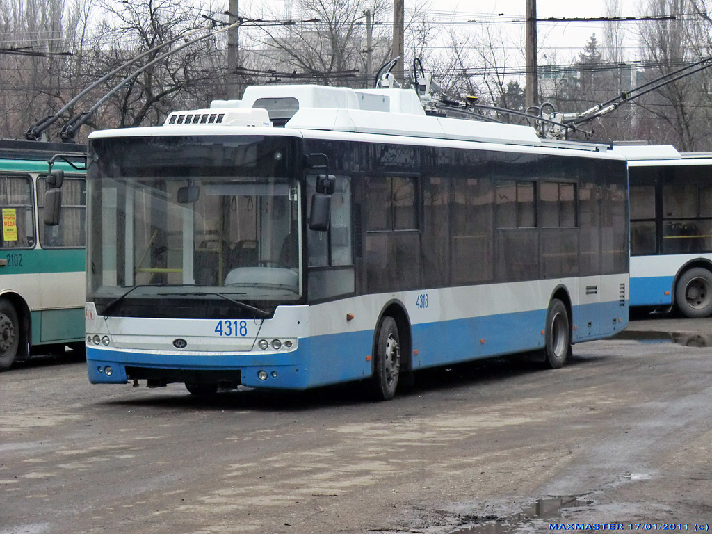 Крымский троллейбус, Богдан Т70110 № 4318