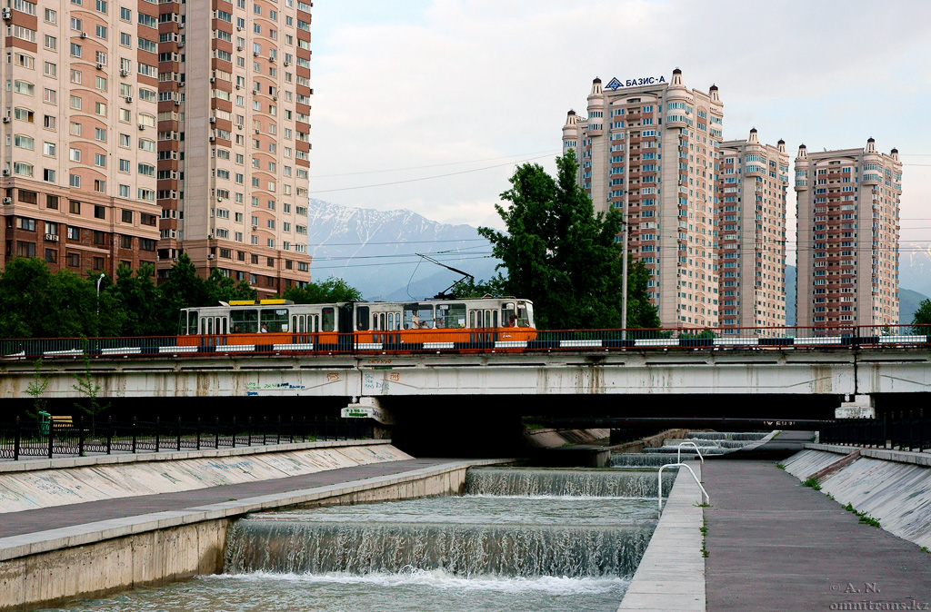 Алматы, Tatra KT4D № 1056; Алматы — Трамвайные линии