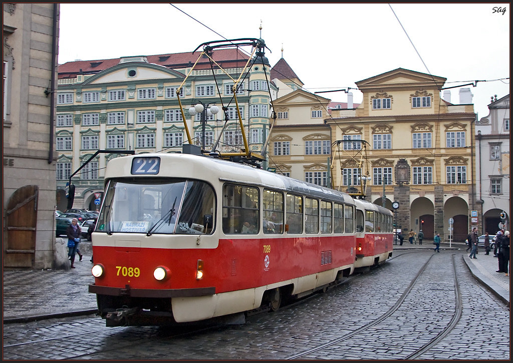 Prague, Tatra T3SUCS № 7089