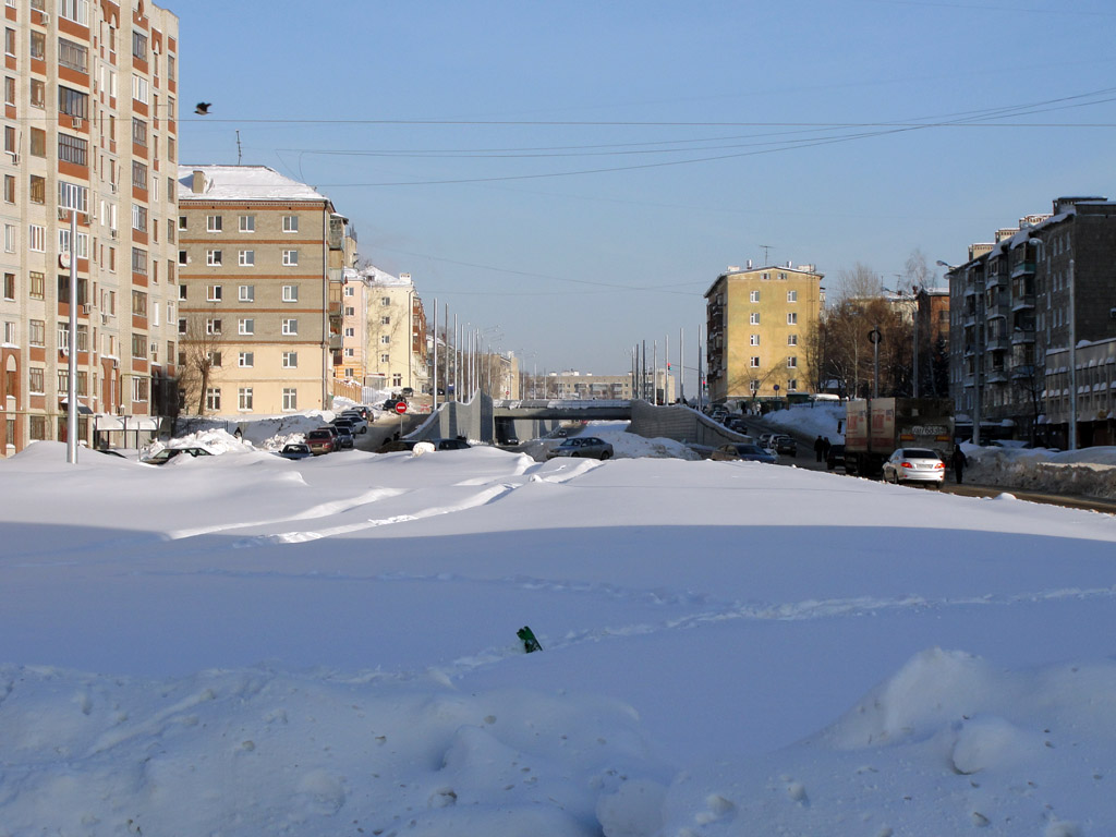Kazanė — Construction of tram line "Dekabristov str — Said-Galeev str"