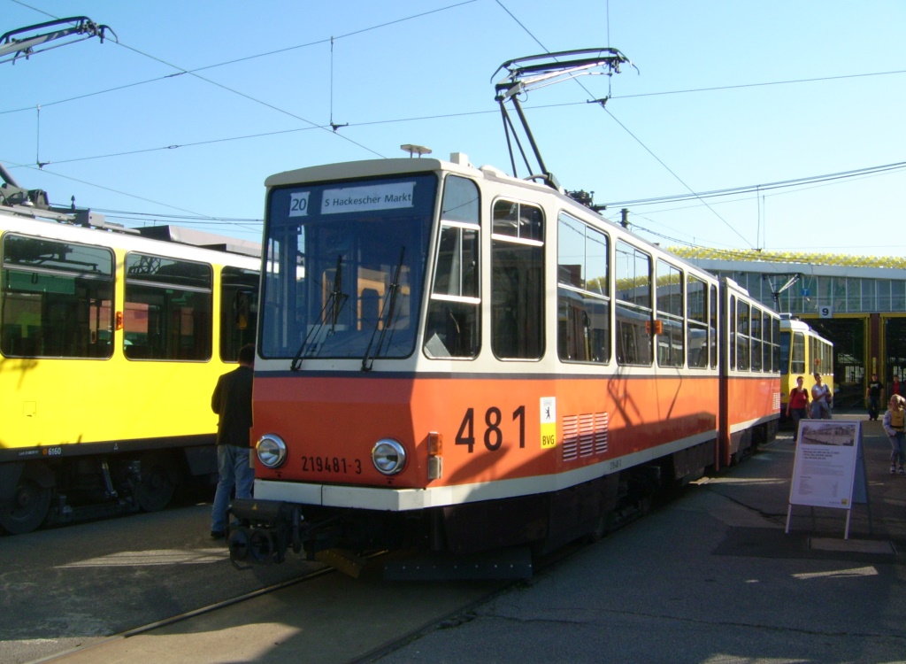 Берлин, Tatra KT4D № 219 481-3