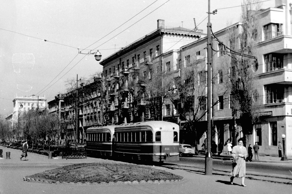Dnipro, KTP-1 nr. 444; Dnipro — Old photos: Tram