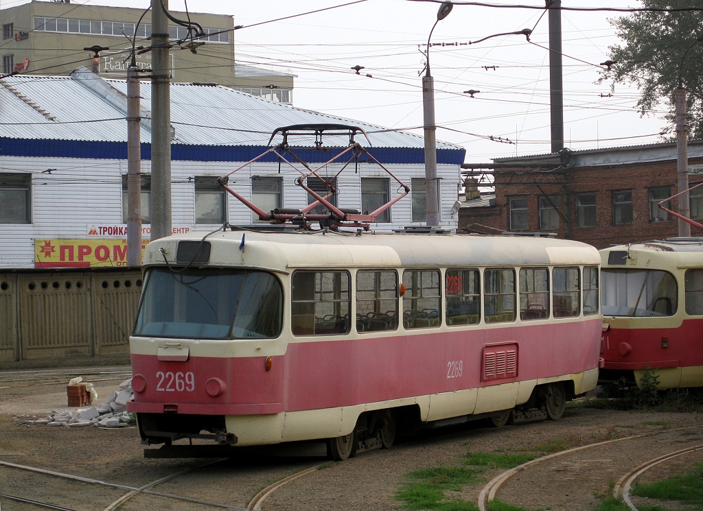 Ижевск, Tatra T3SU (двухдверная) № 2269