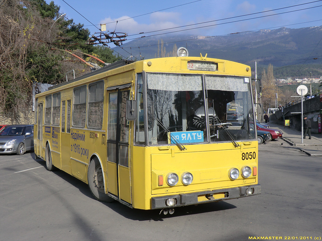 Кримски тролейбус, Škoda 14Tr02/6 № 8050