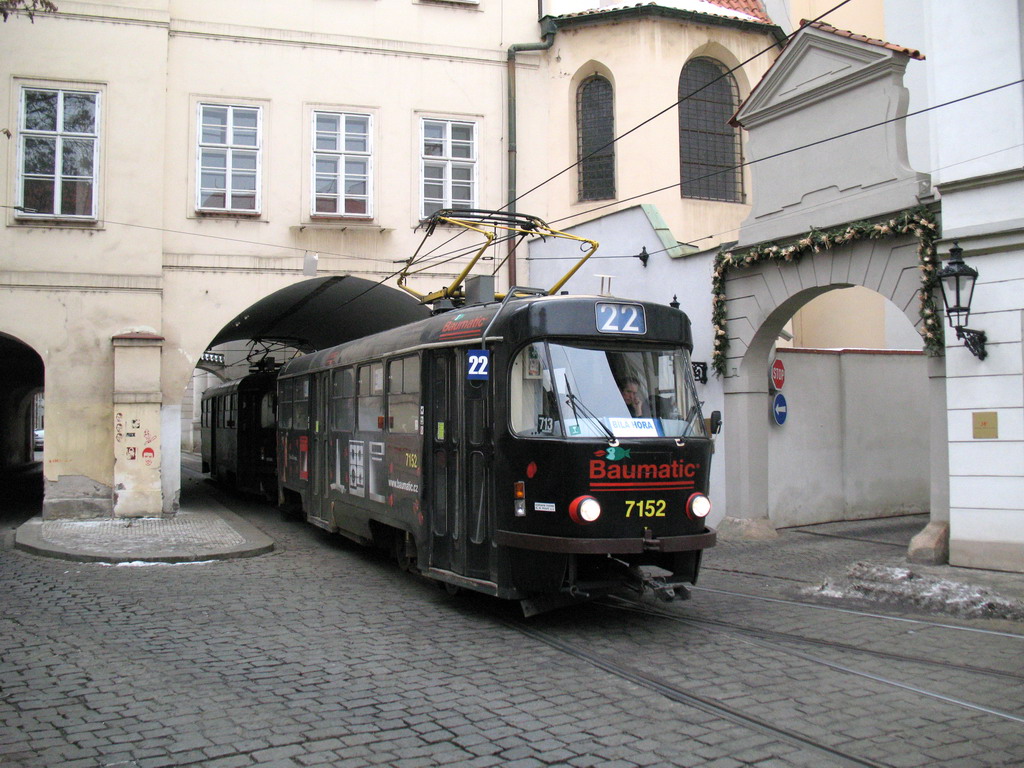 Прага, Tatra T3SUCS № 7152
