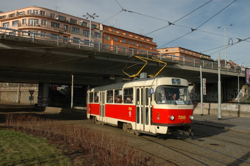 Прага, Tatra T3SUCS № 7205
