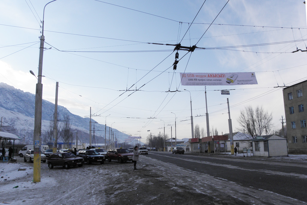 Naryn — Trolleybus lines and rings
