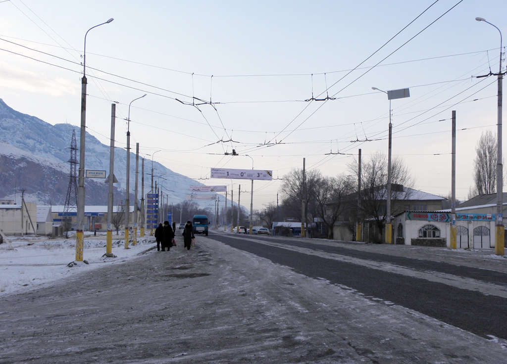Naryn — Trolleybus lines and rings