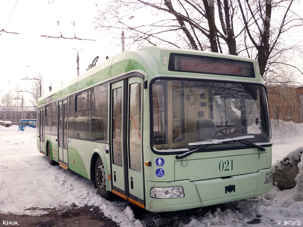 Kursk, 1К (BKM-321) č. 021; Kursk — Making 1K; Kursk — New trolleybuses