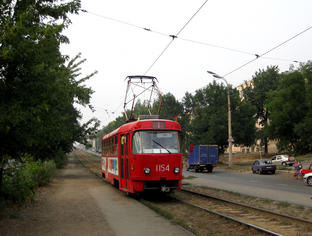 Ischewsk, Tatra T3SU (2-door) Nr. 1154