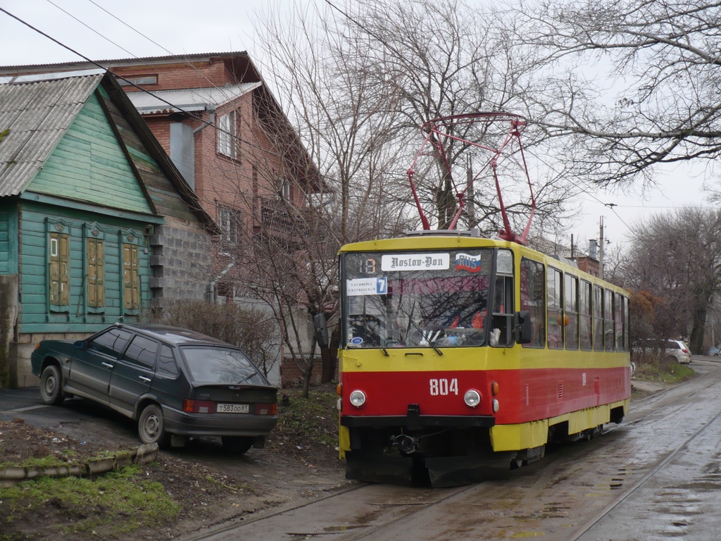 Ростов-на-Дону, Tatra T6B5SU № 804
