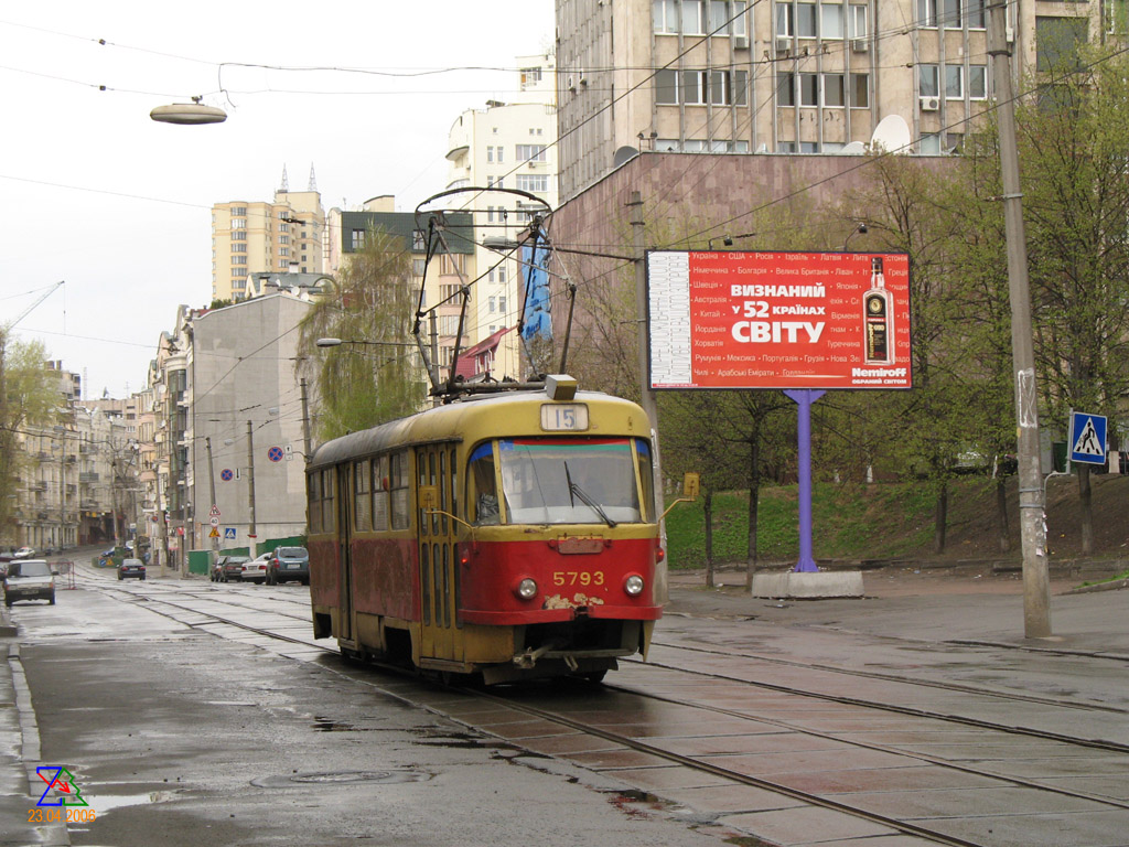 Kiova, Tatra T3SU # 5793